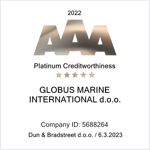 AAA Platinum Creditworthiness Certificate of Excellence for 2022
